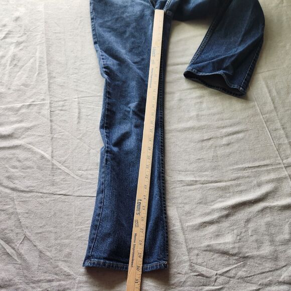 VTG Gap Jeans Womens 10 Blue Bootcut Stretch Denim Mid Rise 30x30 Y2K Made USA - Picture 4 of 15